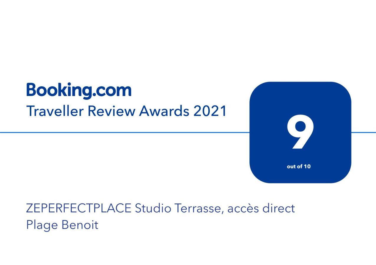 La Baule Loueurdappart - Studio Terrasse, Acces Direct Plage Benoit 아파트 외부 사진